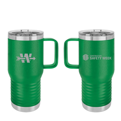 20oz mug slidelid a green