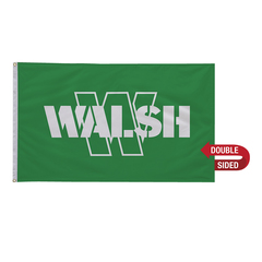 Double Sided Nylon Flag (60" W x 36" H)