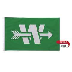 Single Sided Nylon Flag (60" W x 36" H)