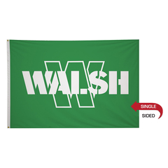 Single Sided Nylon Flag (72" W x 48" H)