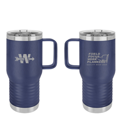 Archer 20 oz tumbler slide lid   navy