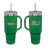 Walsh 40 oz travel mug with straw   green